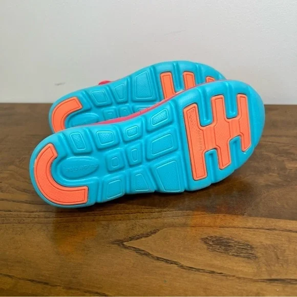 Stride Rite Kids Size 12 Orange Red Blue Play Shoes Water Shoes - Picture 11 of 11